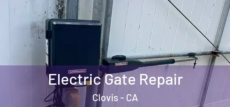 Electric Gate Repair Clovis - CA