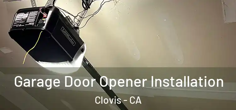  Garage Door Opener Installation Clovis - CA