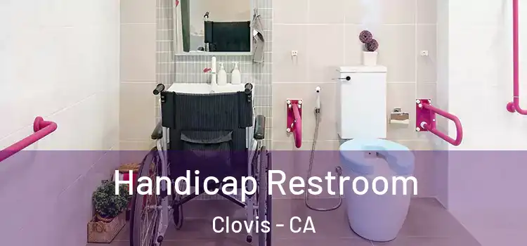 Handicap Restroom Clovis - CA